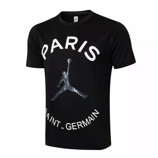 Trainingsshirt Paris Saint Germain 2021-2022 Schwarz Weiß Günstige Fußballtrikots